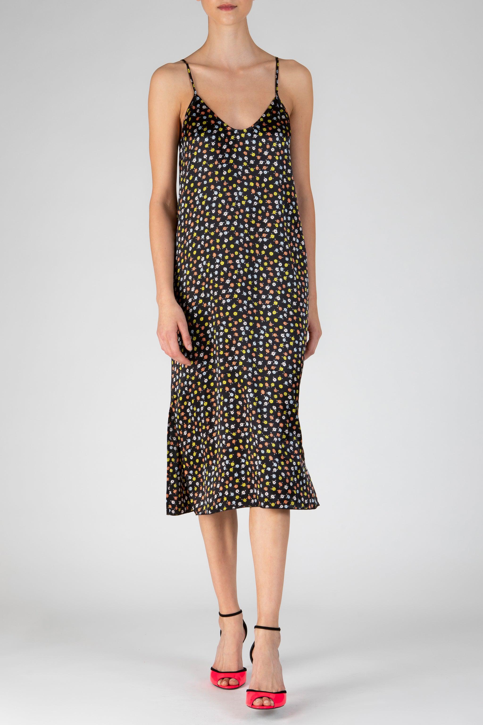 atm silk slip dress