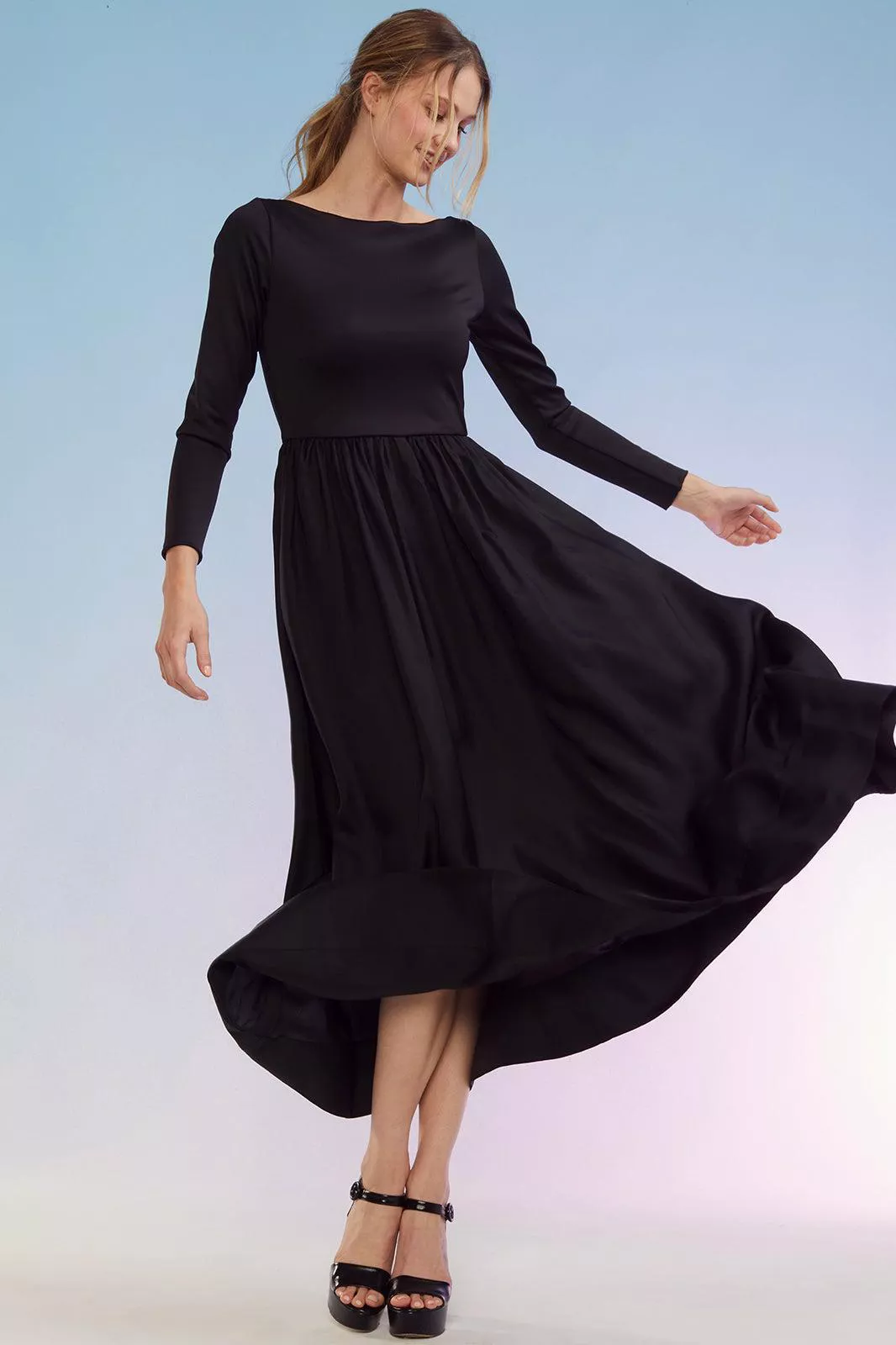 cynthia rowley fit and flare dress Ellie Wilde EW36083 A Line Lace Long Formal Prom Dark Purple Dress – The  Dress Outlet main image 1