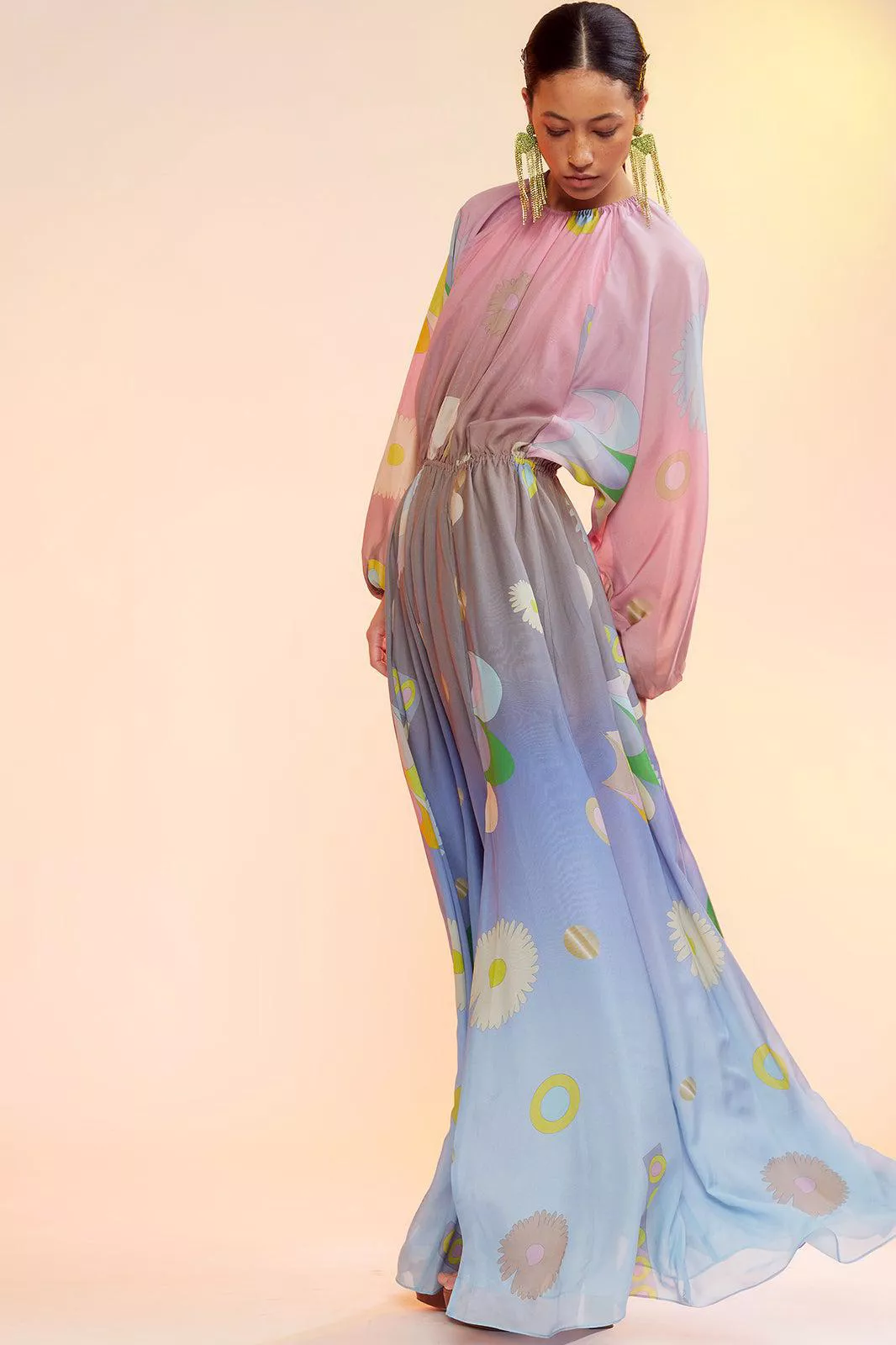 sachin and babi light blue dress Francesca Maxi Dress