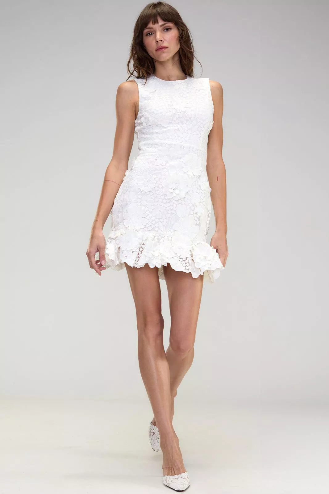 Blooming Lace Cocktail Dress by Cynthia Rowley at THE MILE