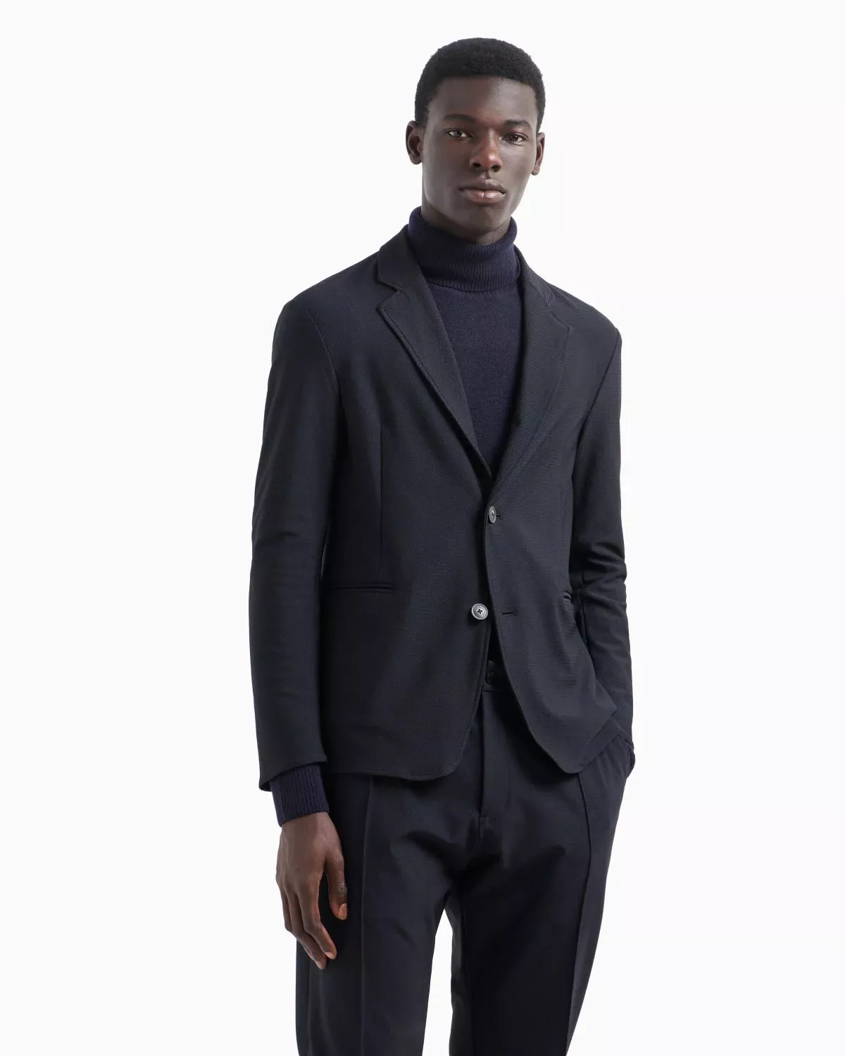 EMPORIO ARMANI カジュアルジャケット グレー 4105124D0043 アルマーニ コレツィオーニ テーラード ジャケット グレー系