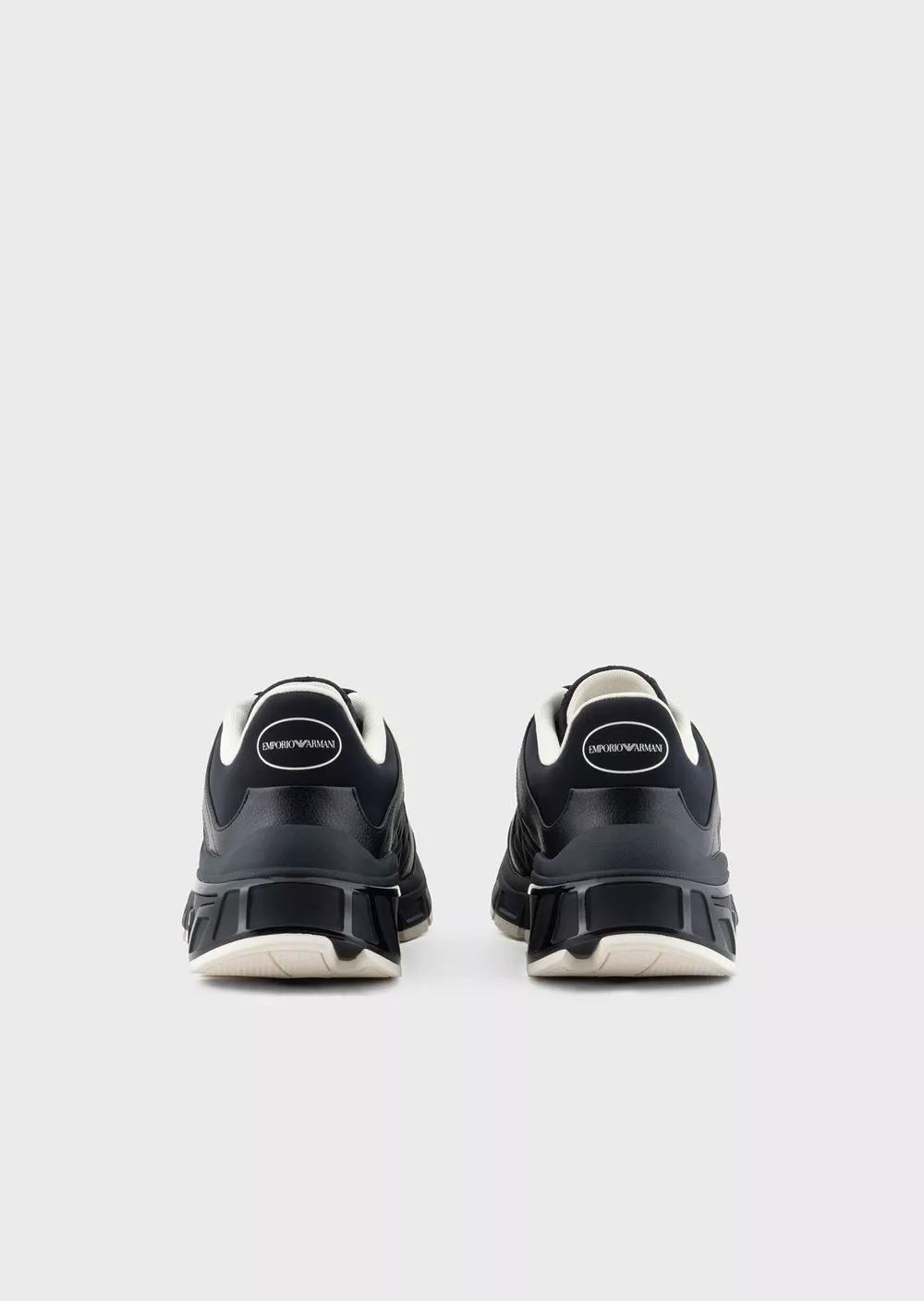 Emporio Armani Hombre Zapatillas Travel Essential Mesh And Suede