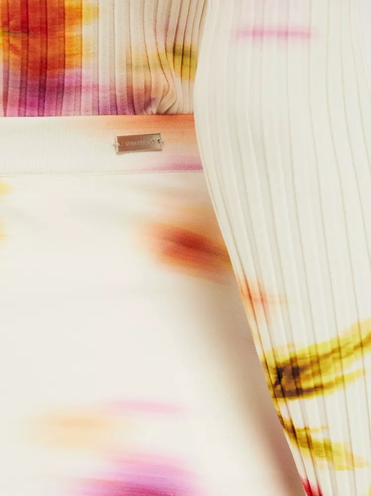 [Salvatore Ferragamo] ブロッサムプリントスカート Blossom Print Skirt by FERRAGAMO at THE MILE