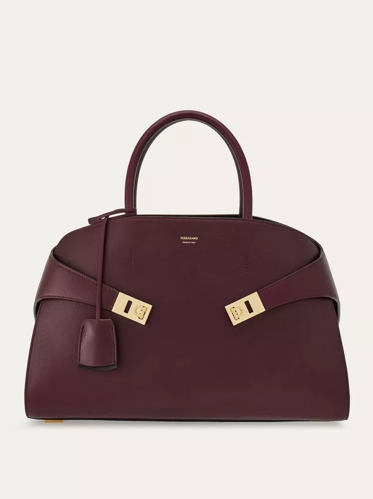 ハンドバッグ Ferragamo Handbag Hug Handbag (L) by FERRAGAMO at THE MILE