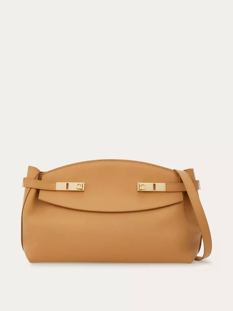 Hug Soft Crossbody Bag (L) by FERRAGAMO at THE MILE