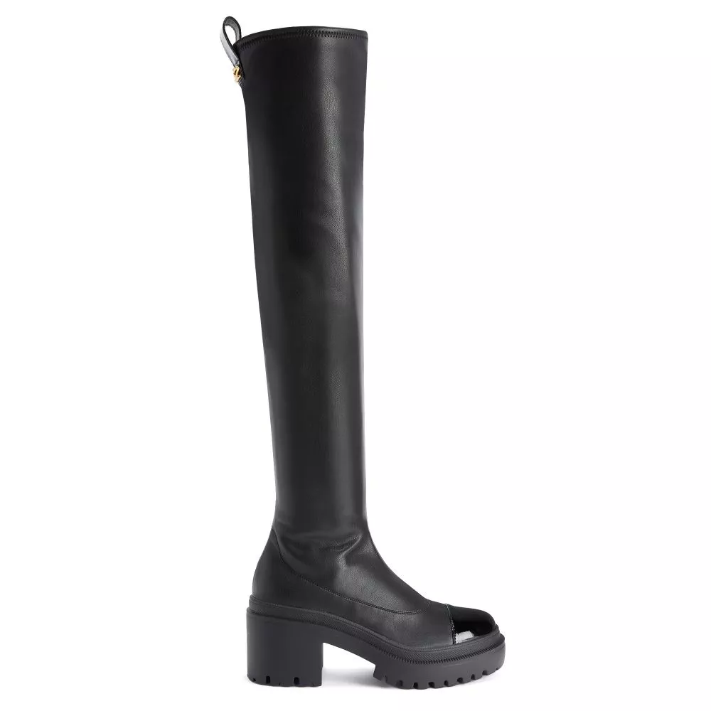 【関税込み】Giuseppe Zanotti ブラック GZ Alexa ブーツ GZ ALEXA
