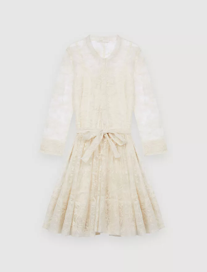 maje straight lace dress Women's Lace dresses - The Latest Styles