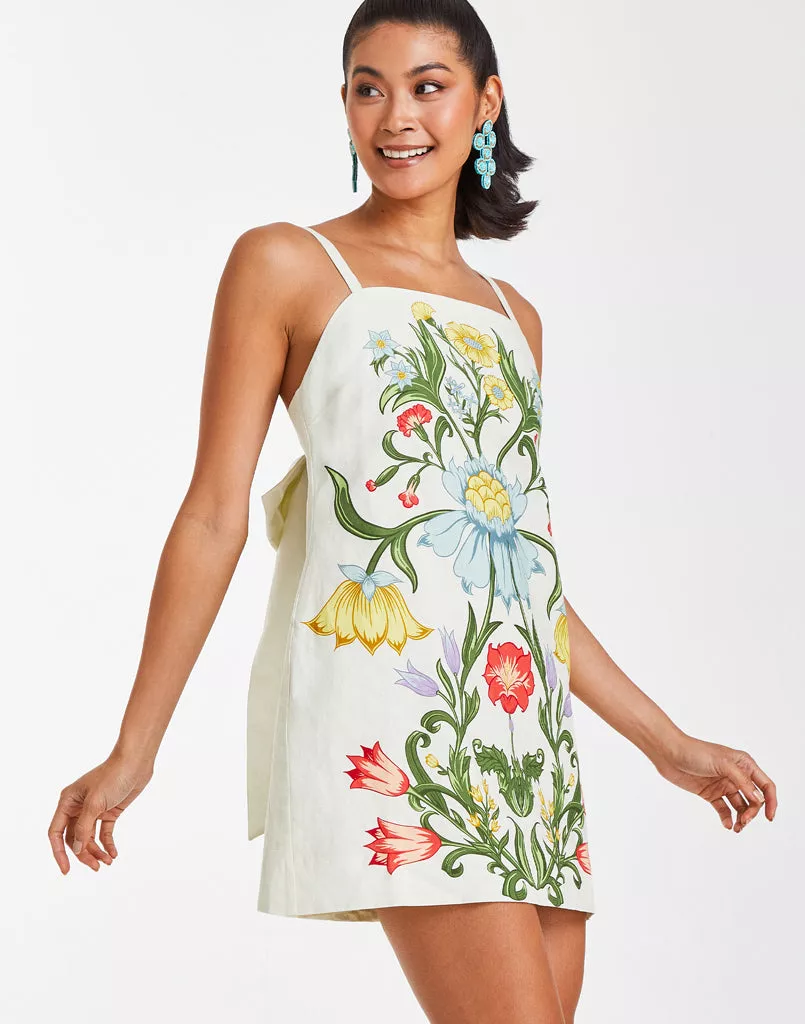 orzo mini dress Mestiza New York Orzo Mini Dress In Blue - 60% Off