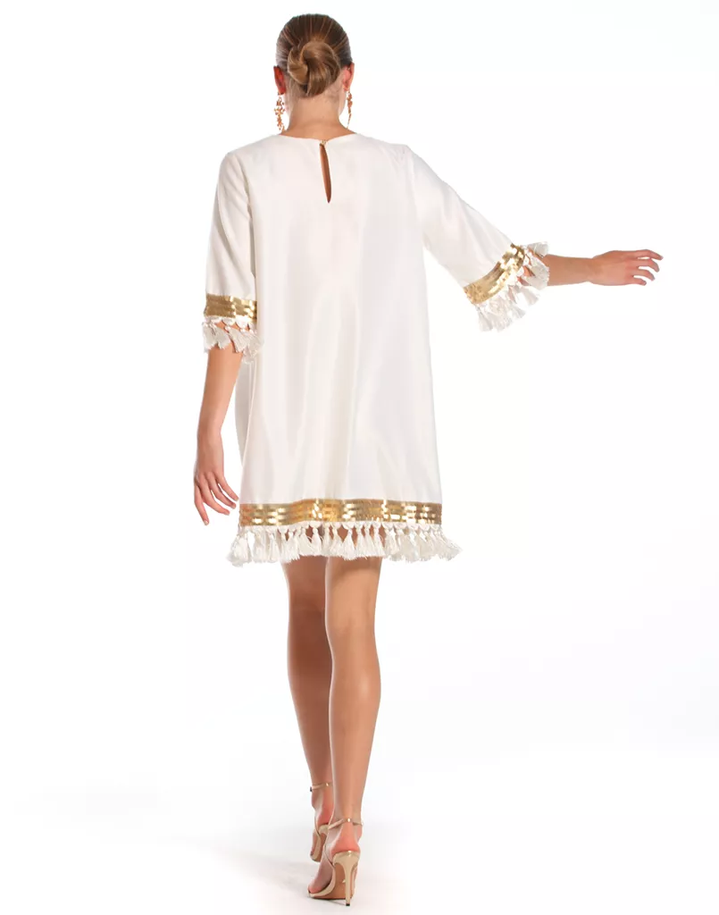 Shimmy Shimmy Tassel Dress by Mestiza New York at THE MILE