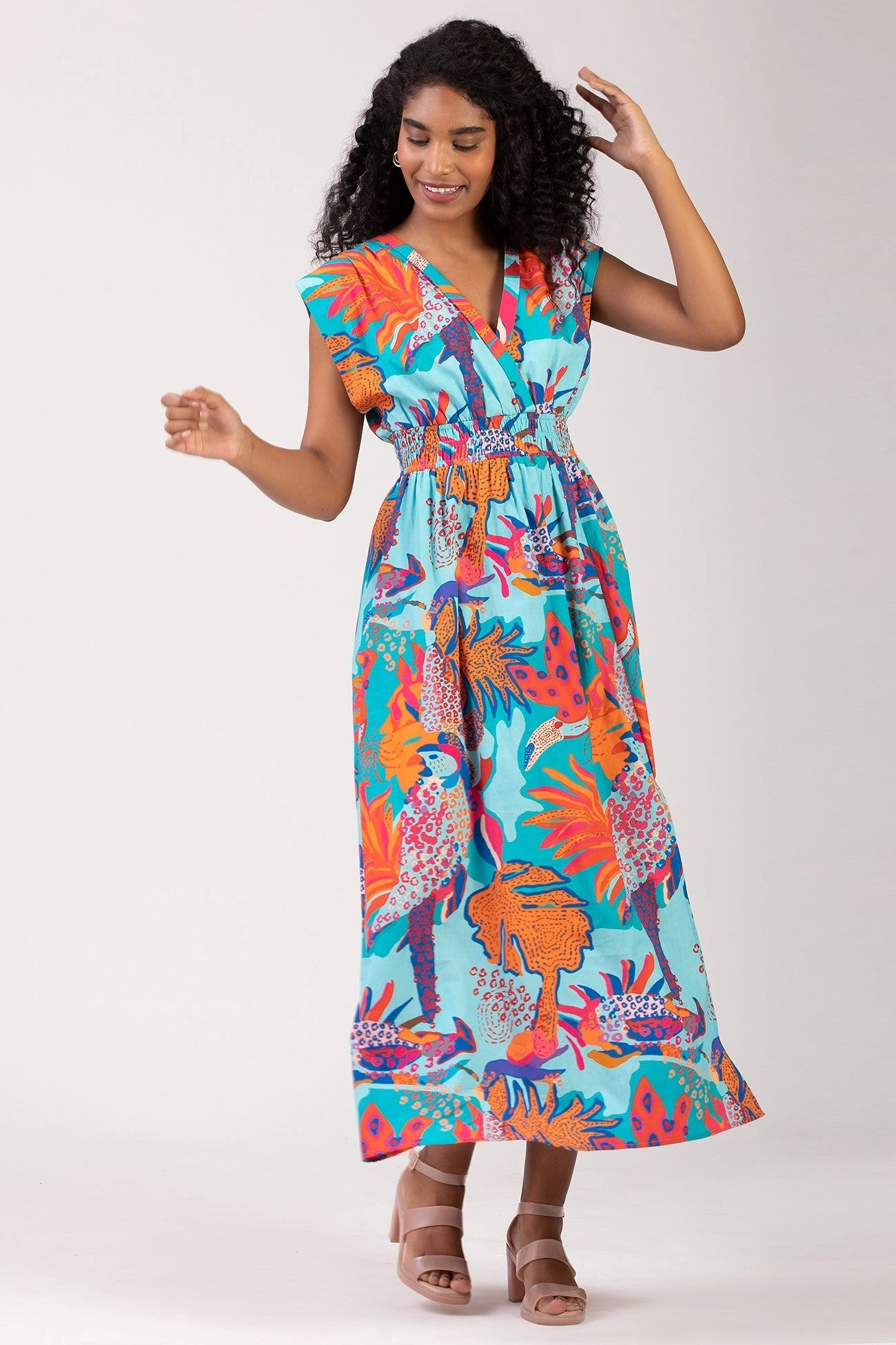 Iliana Maxi Dress by Celina Moon at THE MILE