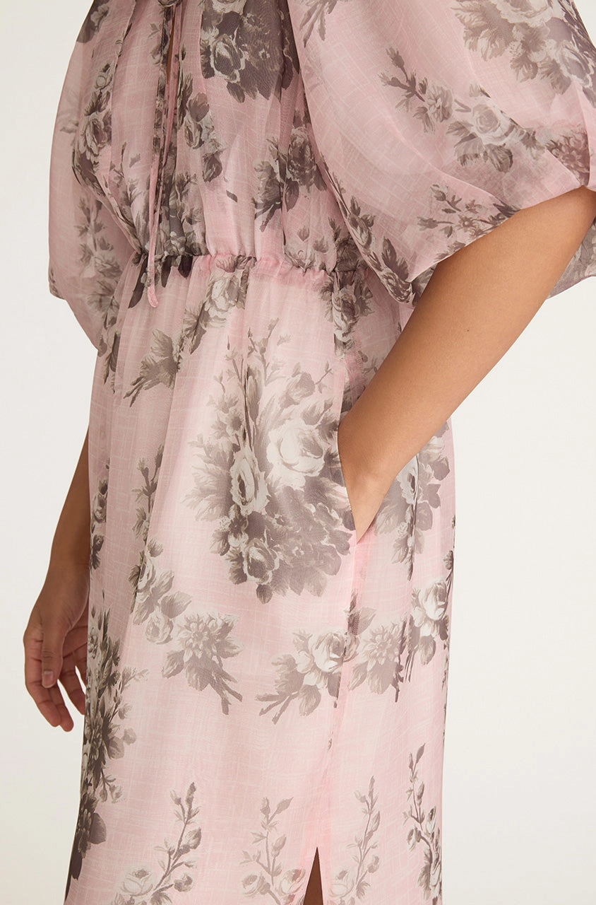 Emblem Fleur Bubble Pencil Slit Dress by REBECCA TAYLOR at THE MILE