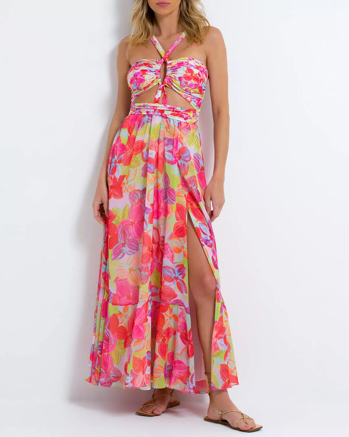 patbo hydra cross front beach dress Hydra Cross-Front Beach Dress