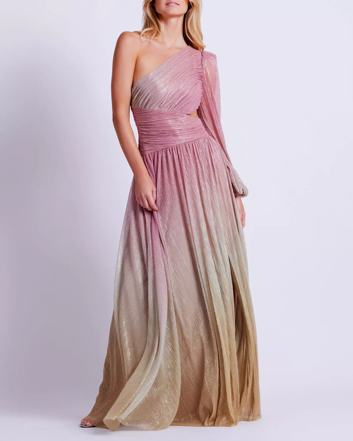 strapless open back dress PatBo Check One Shoulder Beach Dress Size S – JDEX Styles main image 1