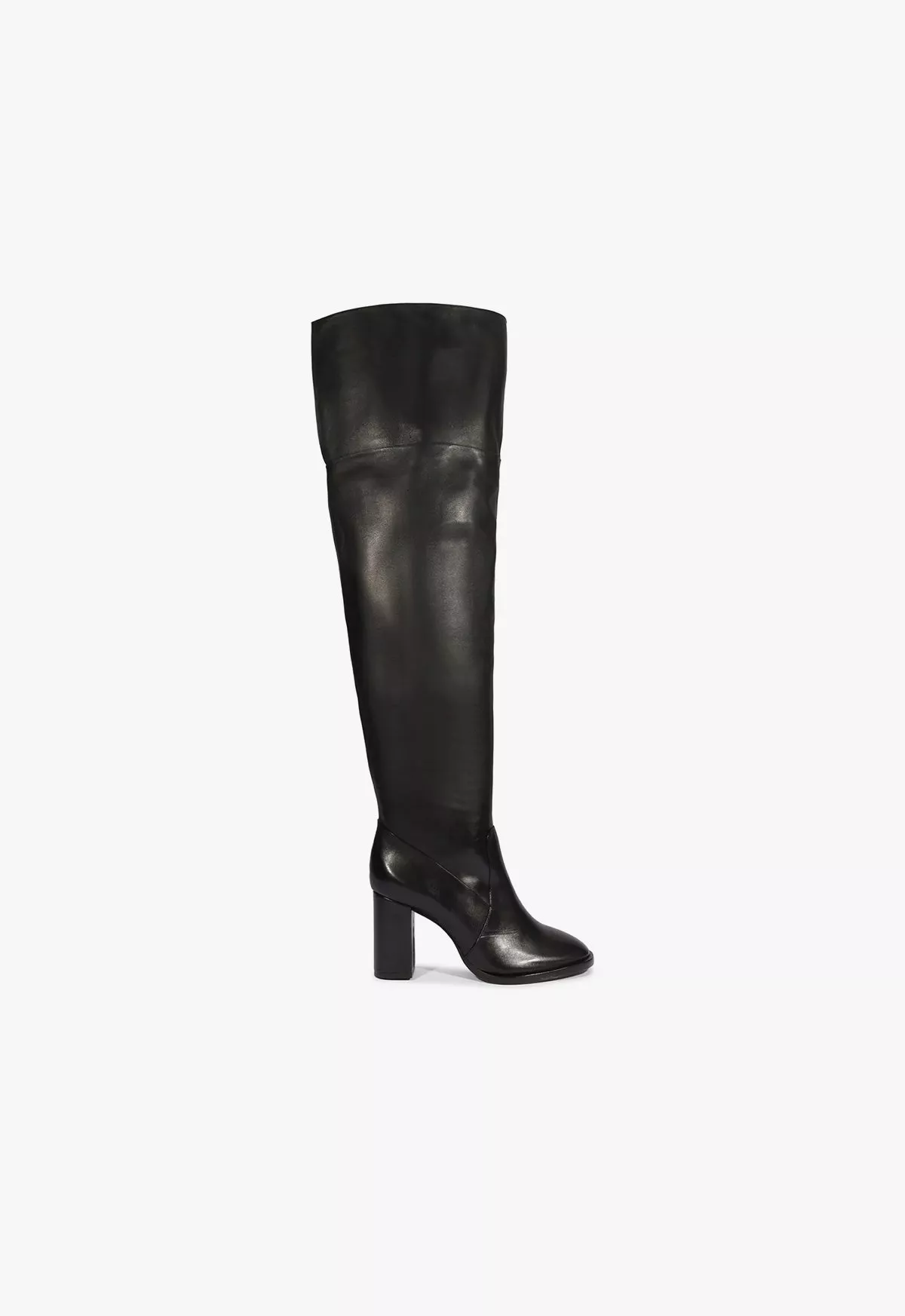 Terrance Over The Knee Block Boot by Schutz at THE MILE