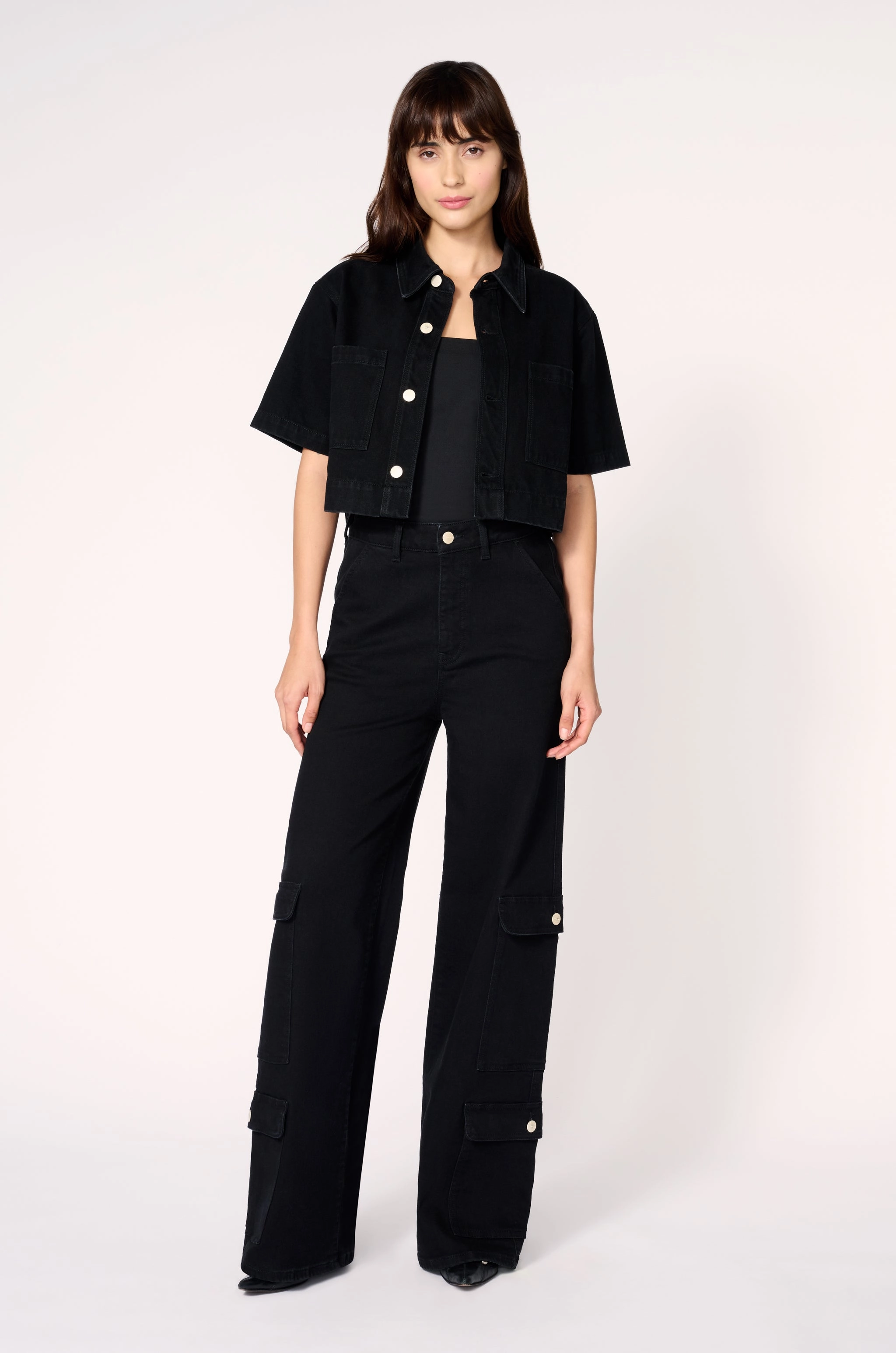 ELS - CROPPED SHIRT JACKET | VENTURA by WARP + WEFT at THE MILE