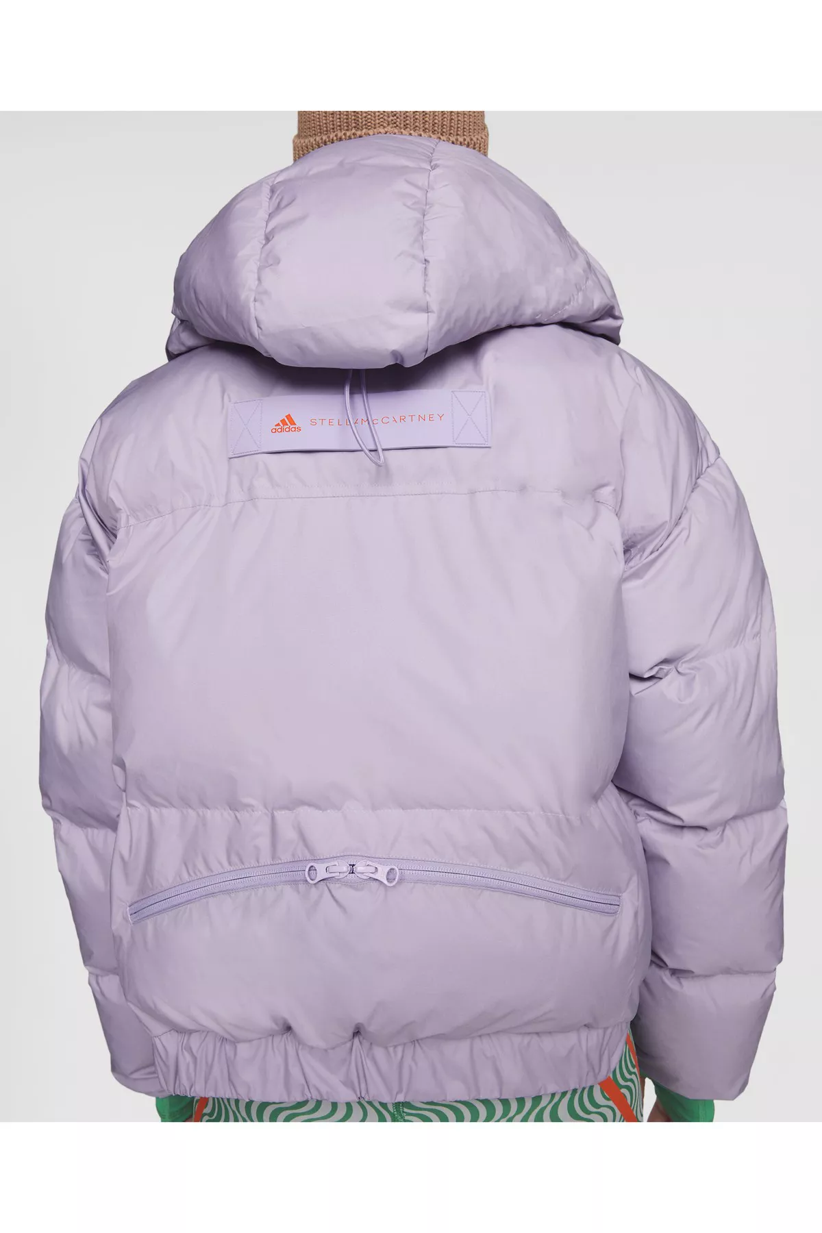 【大特価】STELLA McCARTNEY SHORT PAD JACKET Adidas Stella McCartney Blue Short Padded Puffer Winter