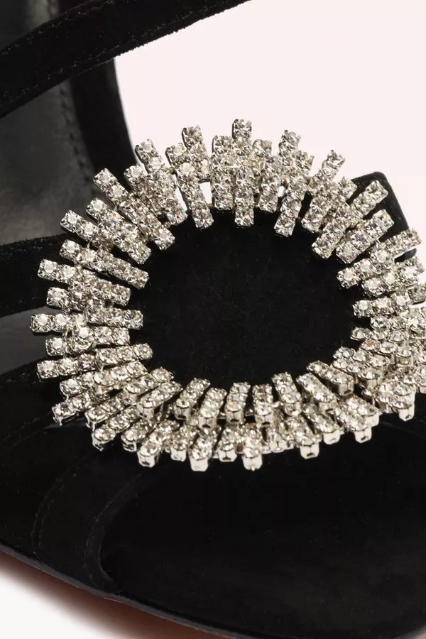 Alicia Mule 85 Black by Alexandre Birman at THE MILE