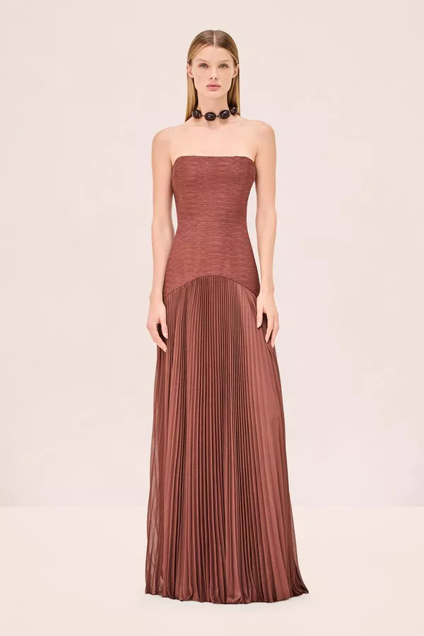 Alexis Sunniva Dress Brown / Xs Alexis Sunniva Dress Brown / Xs