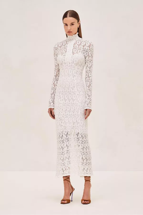 knee length dresses for ladies Saab Dress – Alexis main image 1