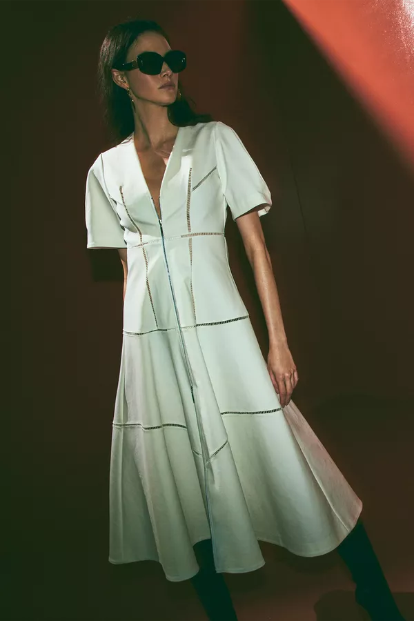 knee length dresses for ladies Alex Midi Dress – Rungolee Store