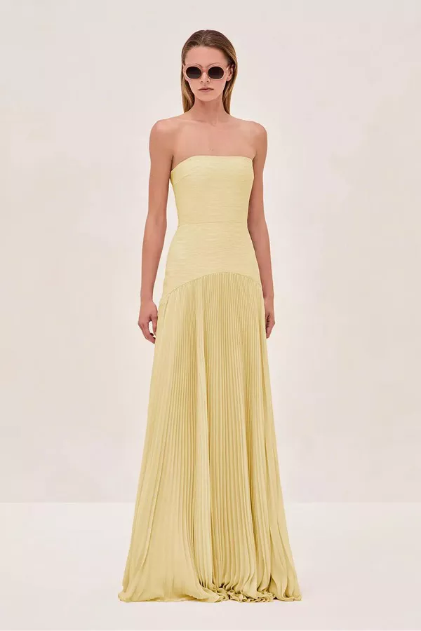 open lace back dress Alexis Sequin Dress – Retrofete main image 1