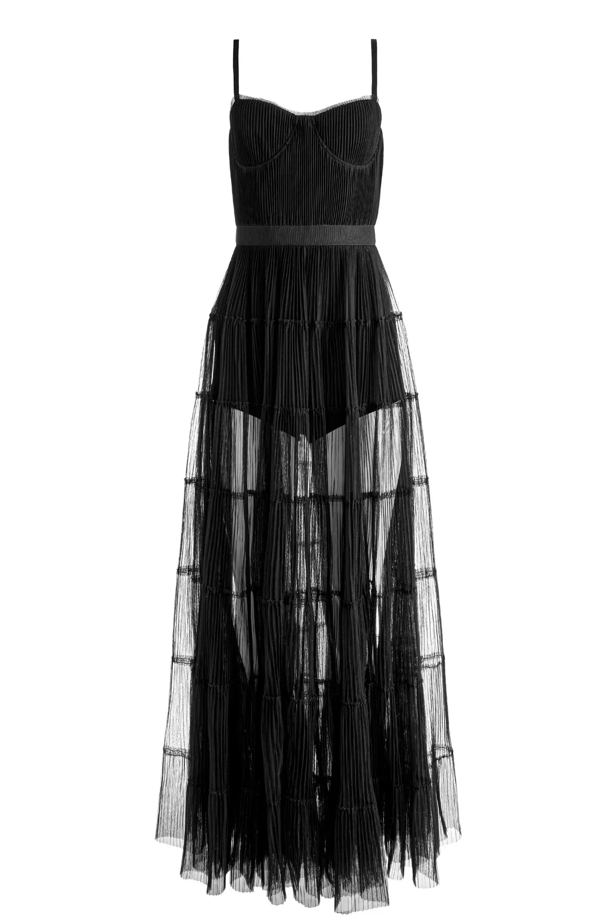 deena pleated maxi dress with hot pant alice + olivia Women's Deena Pleated Maxi Dress with Hot Pants, Almond, Tan, 14 at Amazon Women's Clothing store