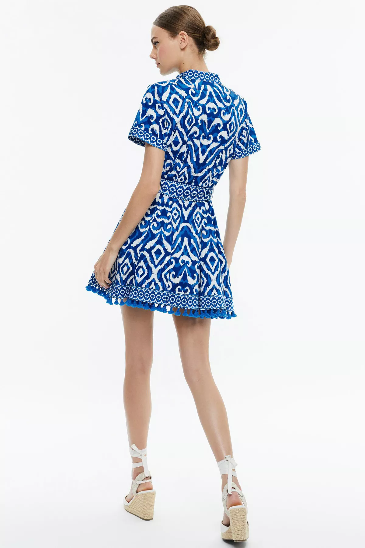 alice and olivia lucy roll sleeve mini dress Lucy Rolled Sleeve Mini Shirt Dress by alice + olivia at THE MILE