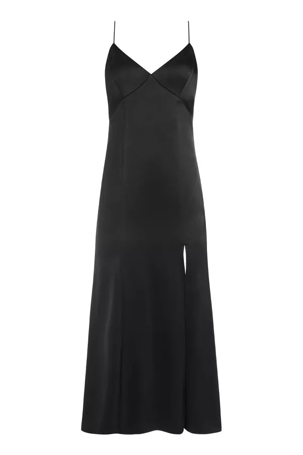 Julietta Midi Slip Dress by alice + olivia at THE MILE Julietta Midi Slip Dress by alice + olivia at THE MILE