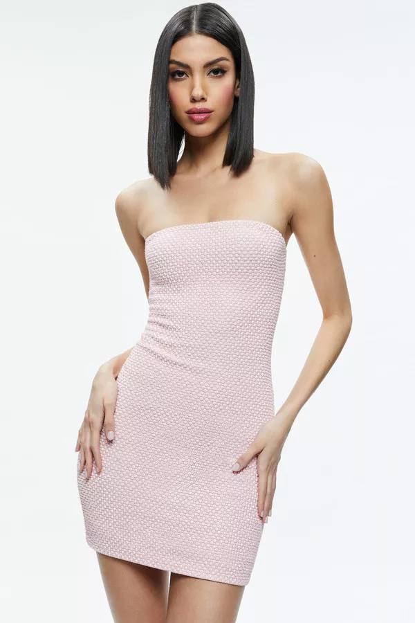 leia lace mini dress LEIA LACE DETAIL BODYCON DRESS Haute & Rebellious