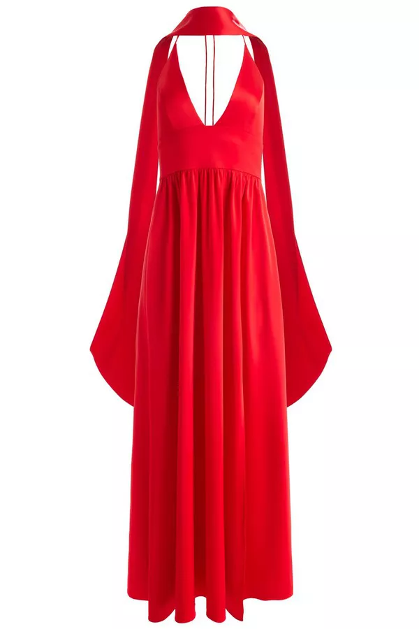 hannah halter maxi dress Hannah Halter Maxi Dress by Alice & Olivia