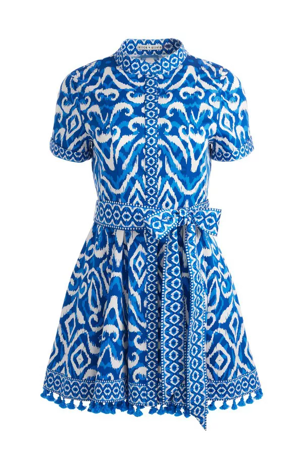 hobbs blue eloise dress Eloise Blue Silk Wedding Dress