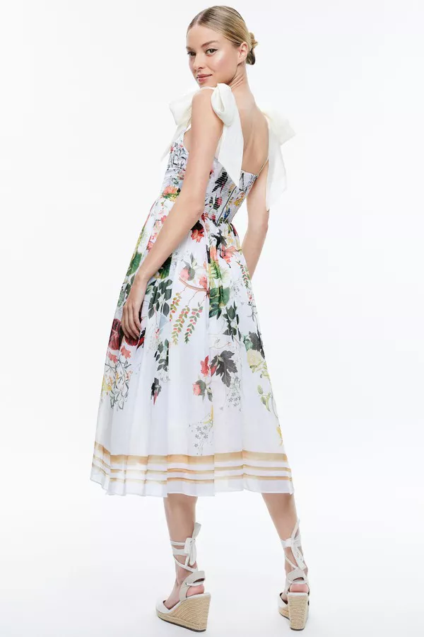alice olivia haven flared midi dress DQ 4354 main image 0