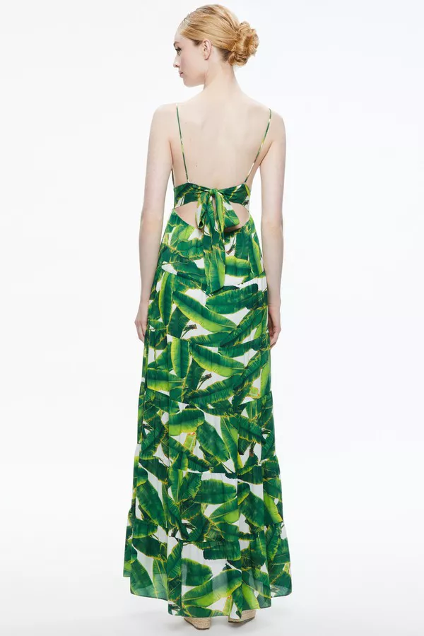 banana republic green midi dress Tie-Waist Midi Shirtdress – Banana Republic main image 0