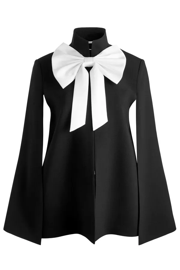 Alice+Olivia ★【ケープ】PHILIPPA BOW CAPE エレガントな一着 CC503208203B110_01.jpg?sw=550