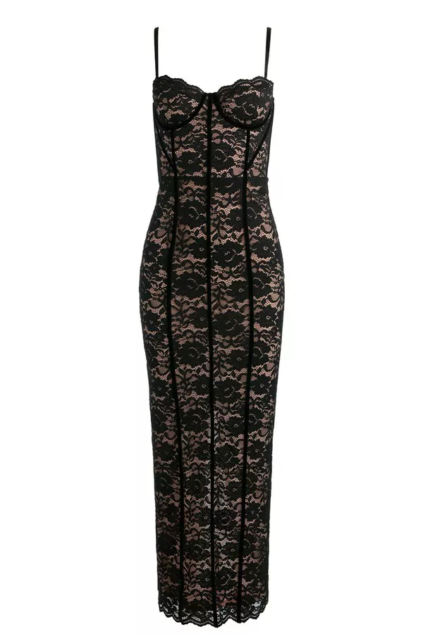 Carissa Lace Maxi Dress by alice + olivia at THE MILE