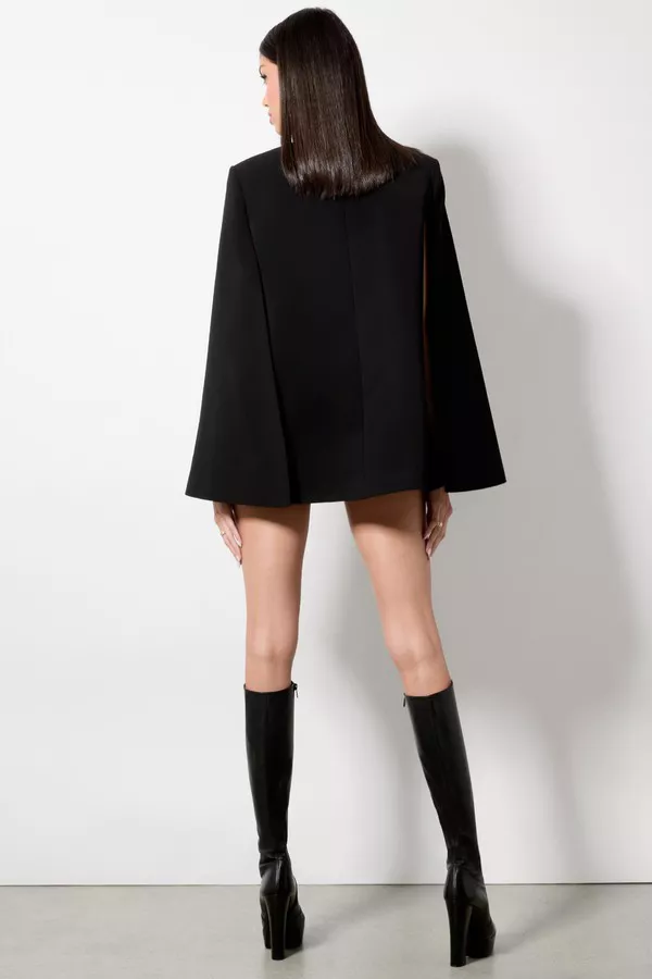 Philippa Bow Cape by Alice + Olivia at THE MILE