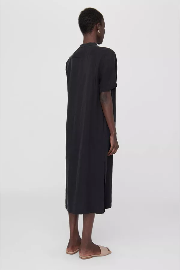 ワンピース ANINE BING DRESS (A0211131BLK26) Dress Anine Bing Claudia in black jersey