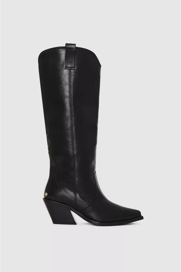 Anine Bing Black Tall Tania Boots