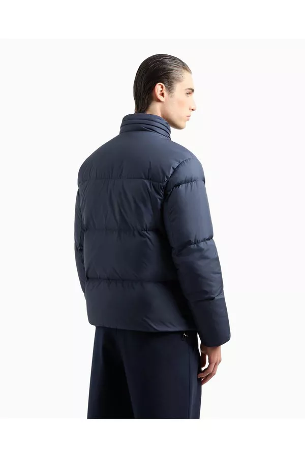 Bomber Jacket With Goose-Down Padding Asv by Giorgio Armani