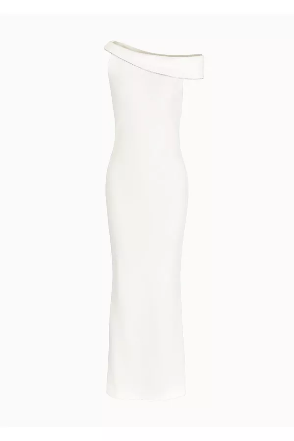 rust off the shoulder maxi dress Ariel Maxi Dress