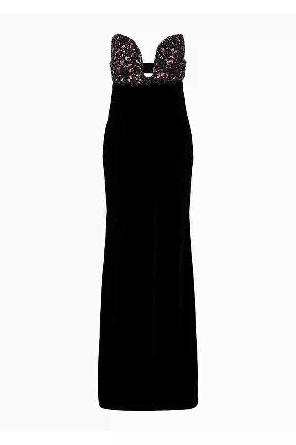giorgio armani formal dresses Giorgio Armani & Kith Women Viscose Jersey Gown main image 1