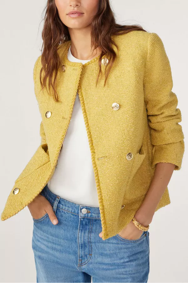 Joe Tweed Jacket by ba&sh at THE MILE