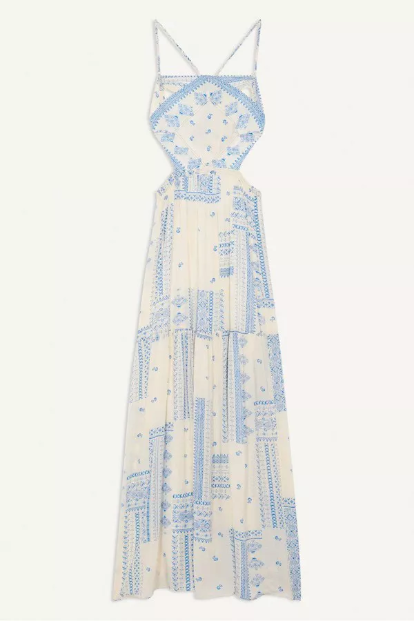 Ilona Long Dress by ba&sh at THE MILE