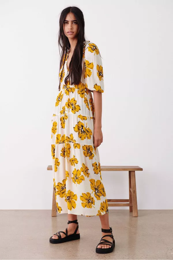 knee length dresses for ladies Bachelorette Bash Midi Dress