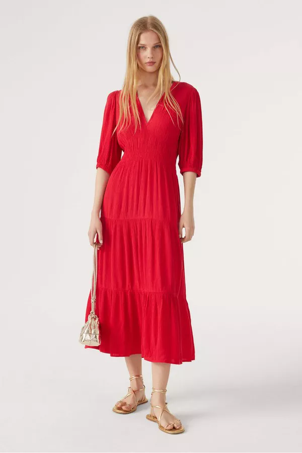 Norma Midi Dress by ba&sh at THE MILE