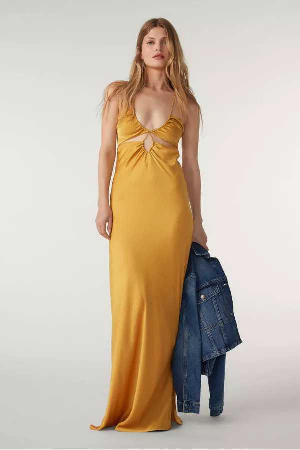 Carmine Maxi Dress by ba&sh at THE MILE