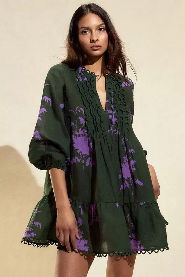 Sorrento Ramie Dress by Cynthia Rowley at THE MILE