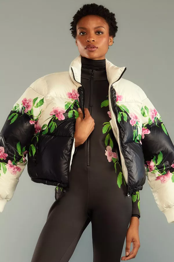 定番人気！ Puffer Showers April Jacket MILE THE at Rowley Cynthia by スキー