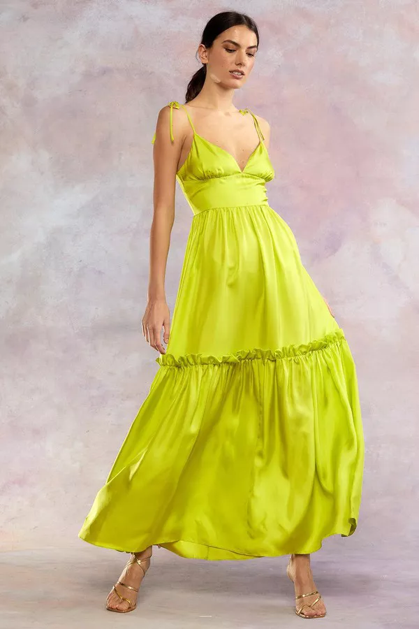 knee length dresses for ladies Umbria Silk Dress – Cynthia Rowley main image 1