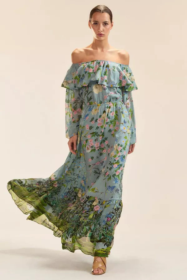 cynthia rowley dresses Poppy Silk Dress / Pink-Gold / 2 / and every pretty moment in between. Cynthia Rowley Spring 2023 Ready-to-Wear
